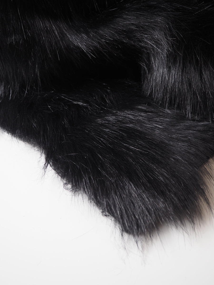 Black Long Faux Fur – The New Craft House