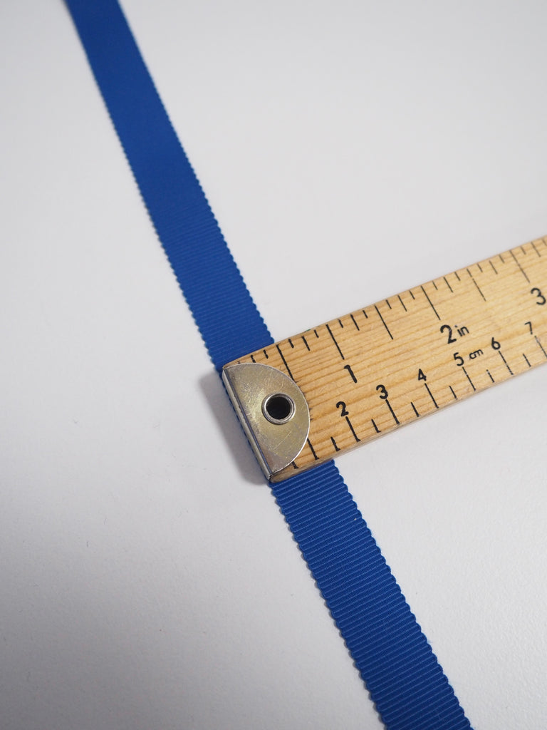 Shindo Cobalt Grosgrain Ribbon 15mm