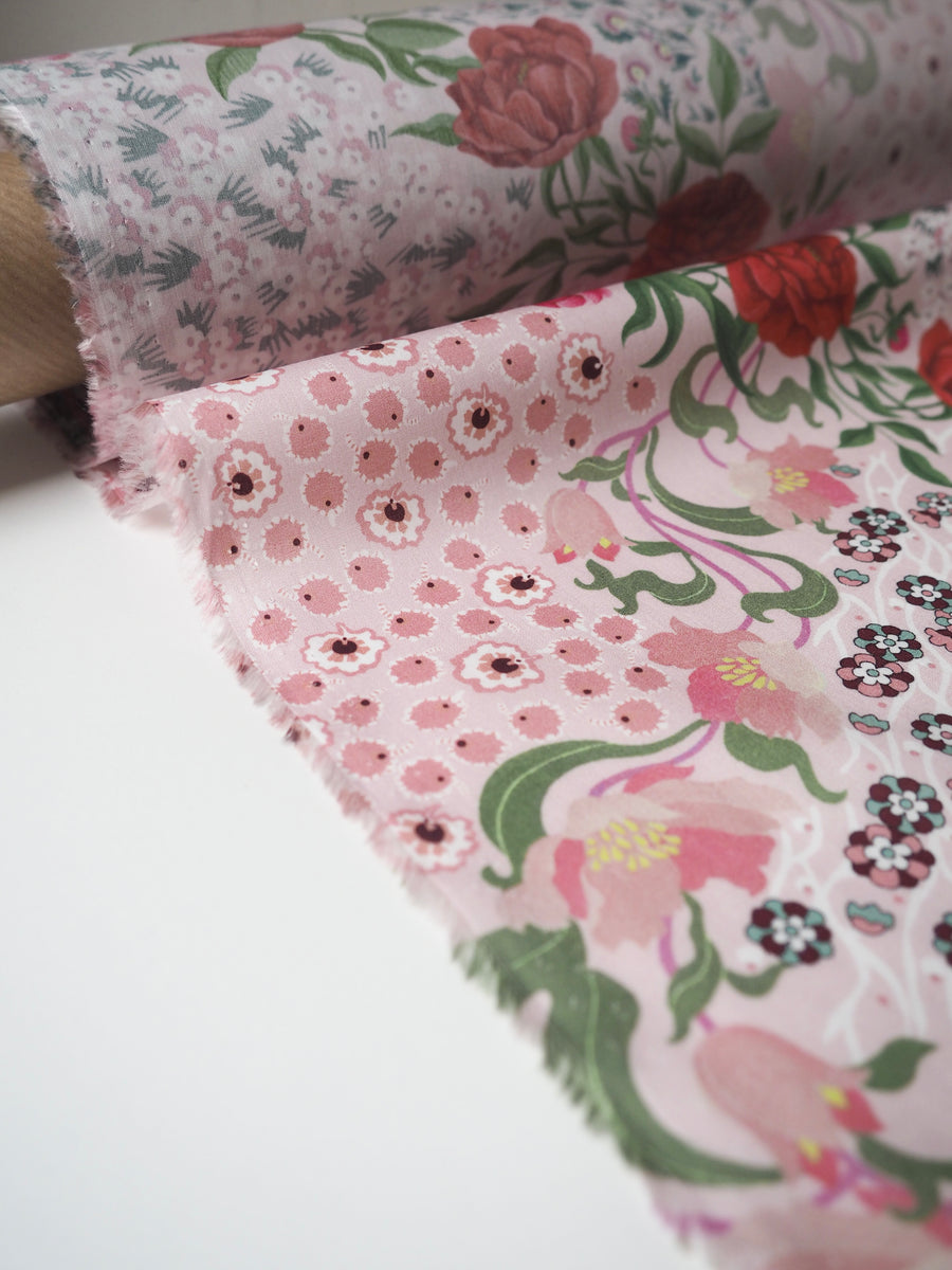 Liberty Pink Talitha Tana Cotton Lawn – The New Craft House