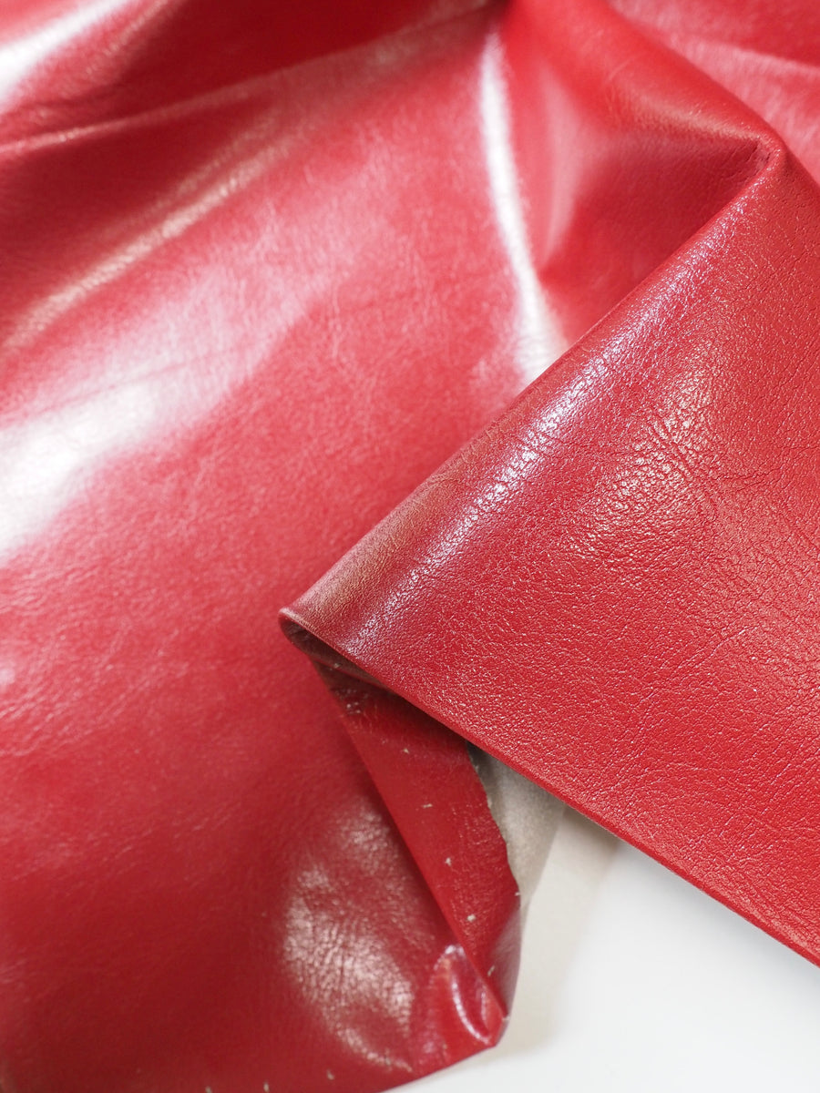 MJTrends: 4-way stretch red faux leather