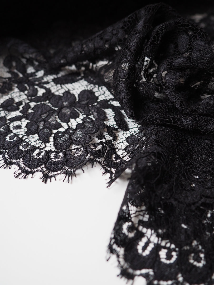 Black Lace Rose - Something Different Linen