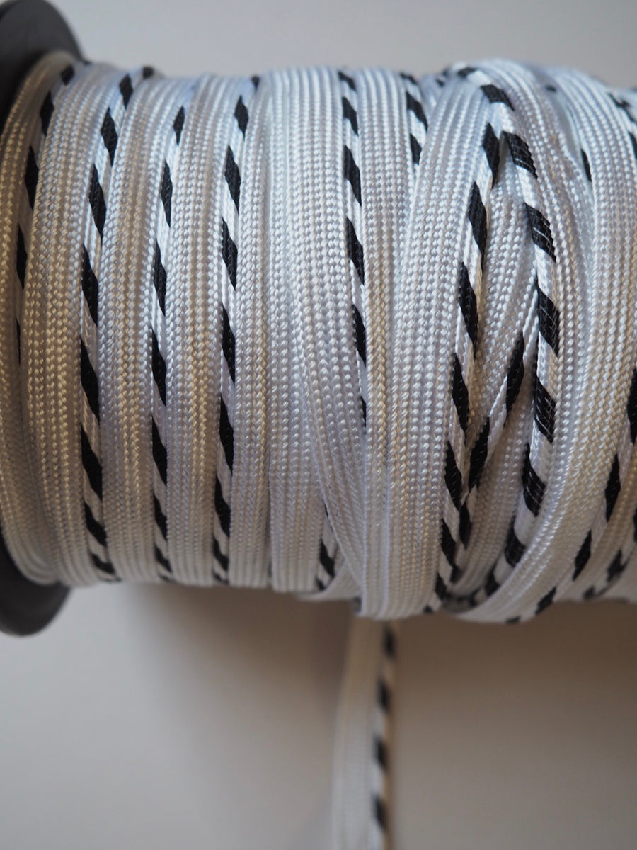 Lightning Monochrome Stripe Woven Piping 10mm – The New Craft House