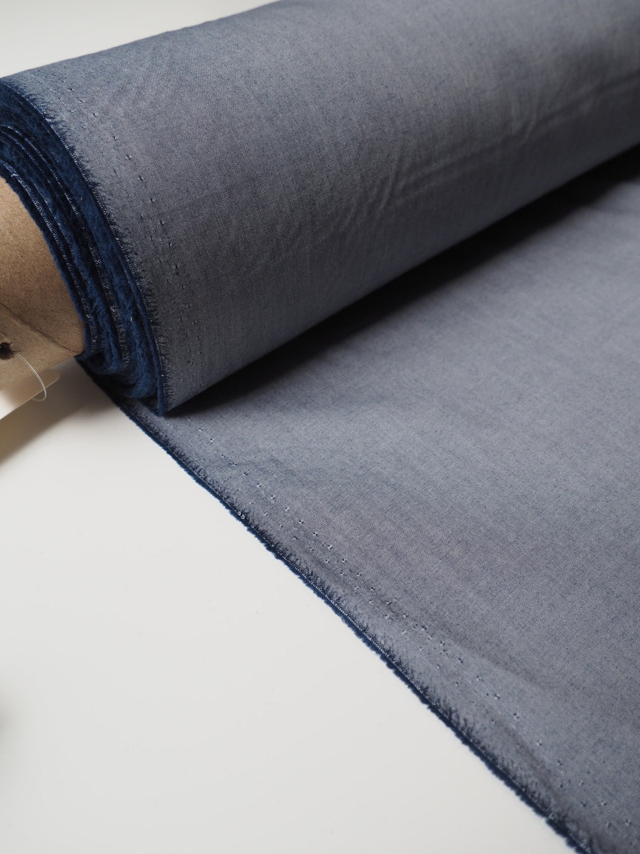Steel Blue Cotton Chambray The New Craft House