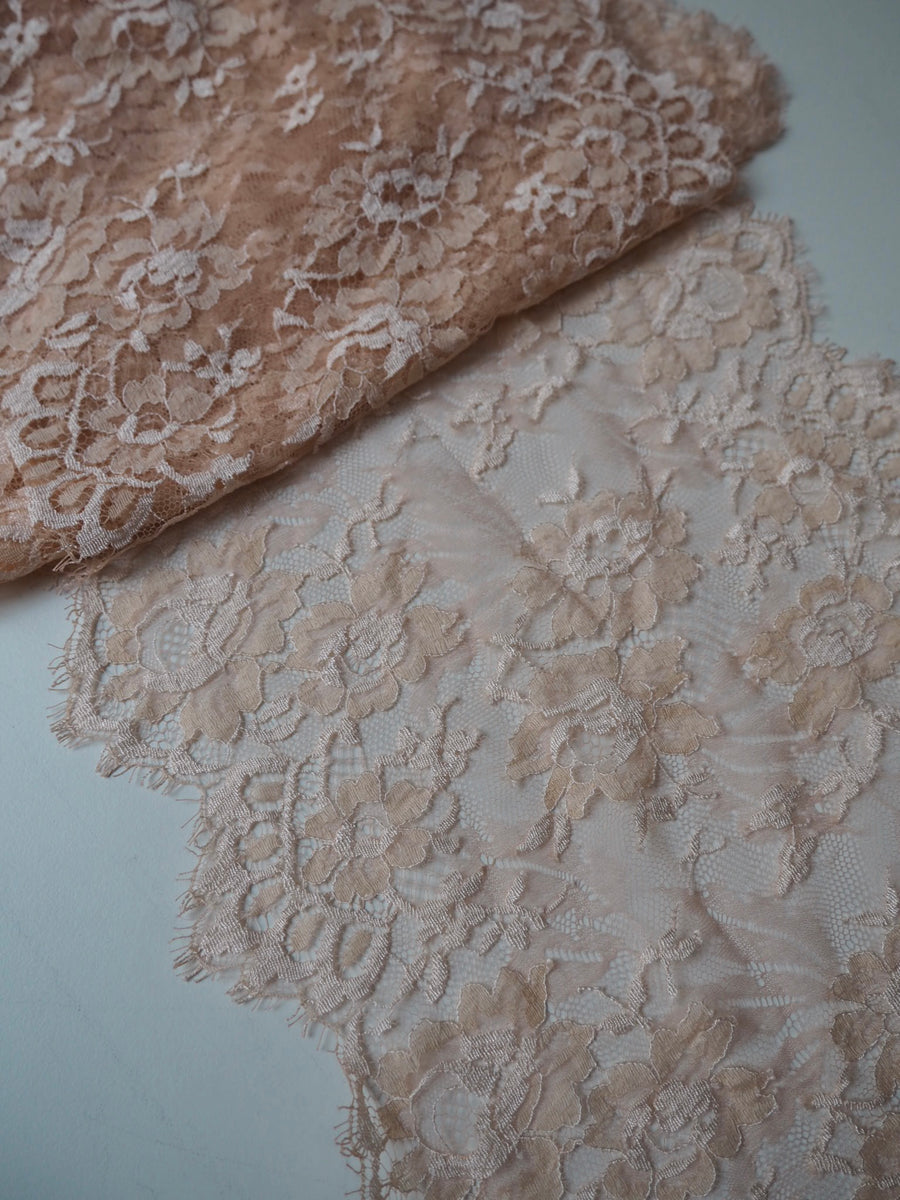 Extra wide lace clearance trim