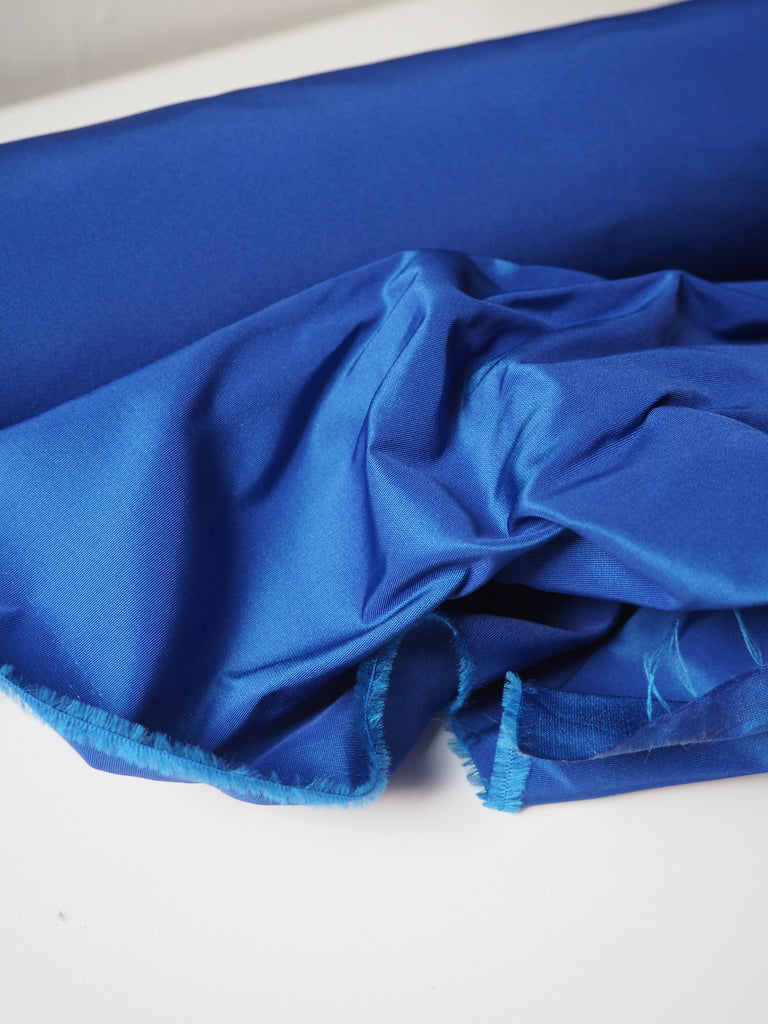 Cobalt Iridescent Taffeta
