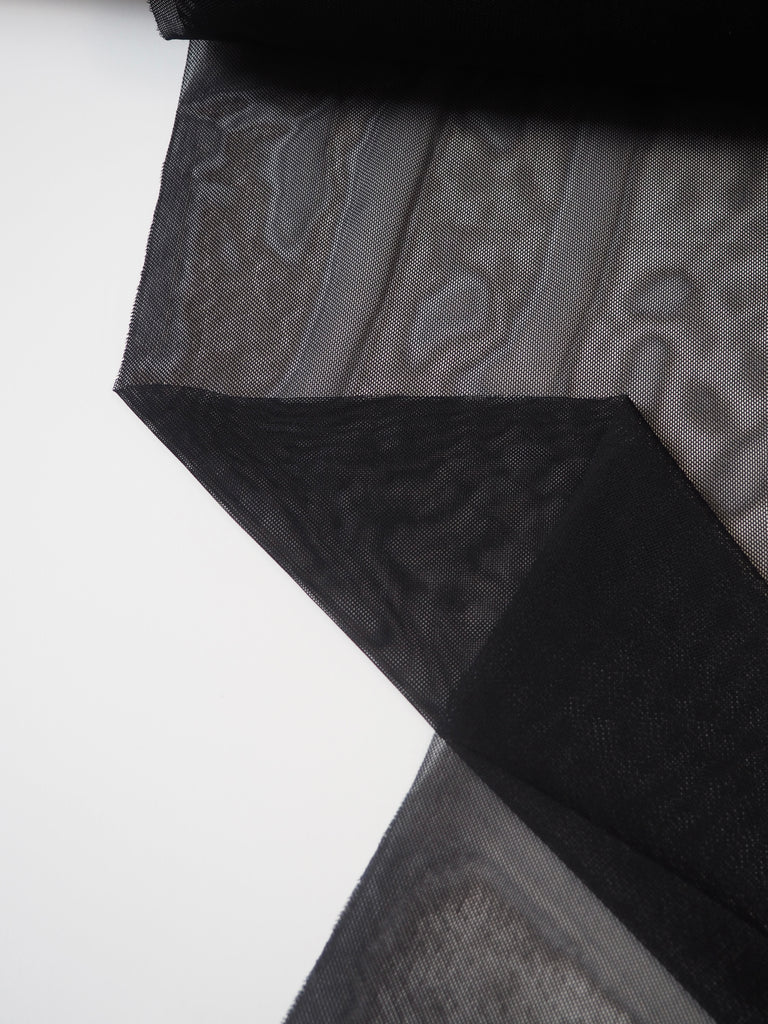 Black Stretch Mesh