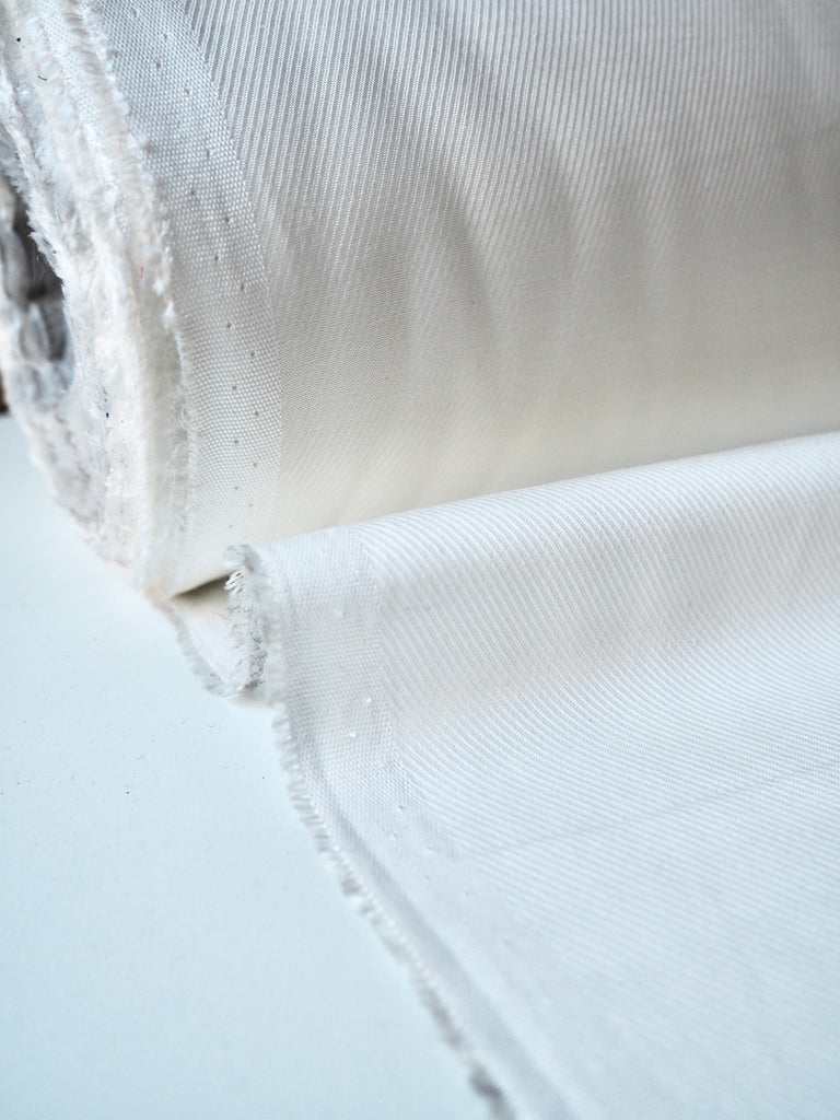 White Tencel Twill