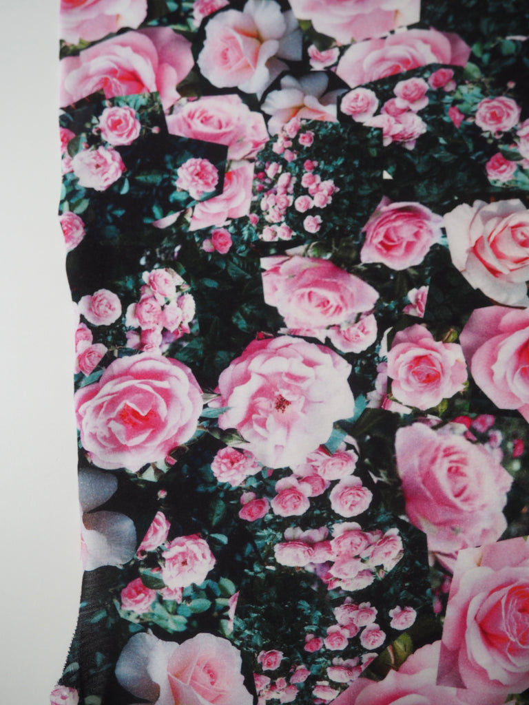 Rose Prism Cotton T-Shirt Jersey