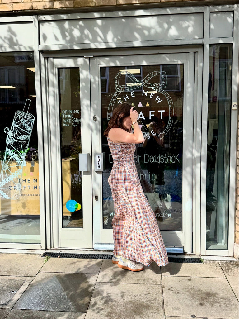 Summertime Plaid Linen