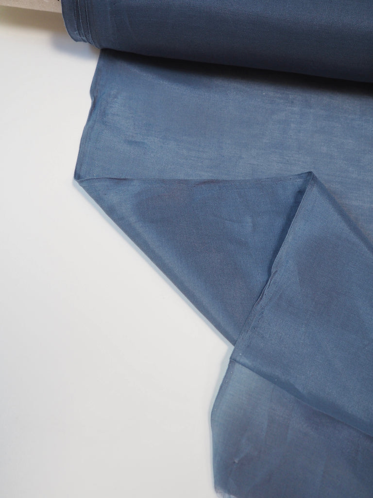 Blue Viscose Voile