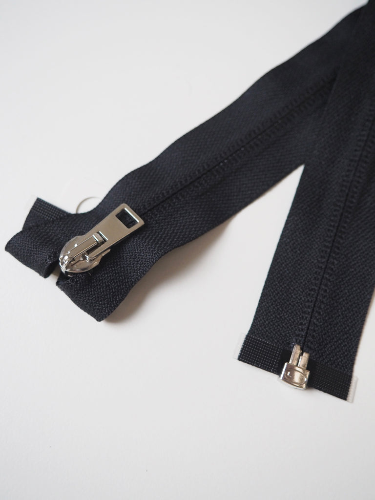 Meras 57cm Midnight Invisible Open-ended Zips