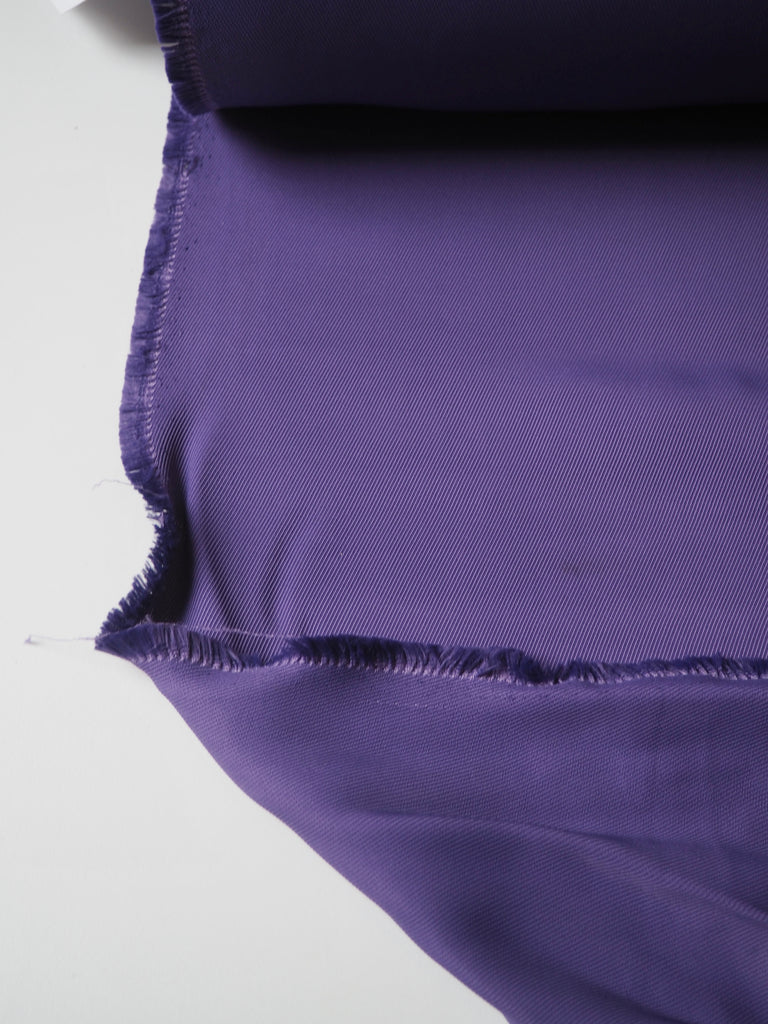 Purple Heavy Viscose Twill
