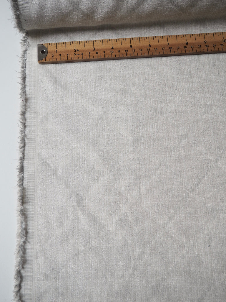 Silver Diamond Jacquard