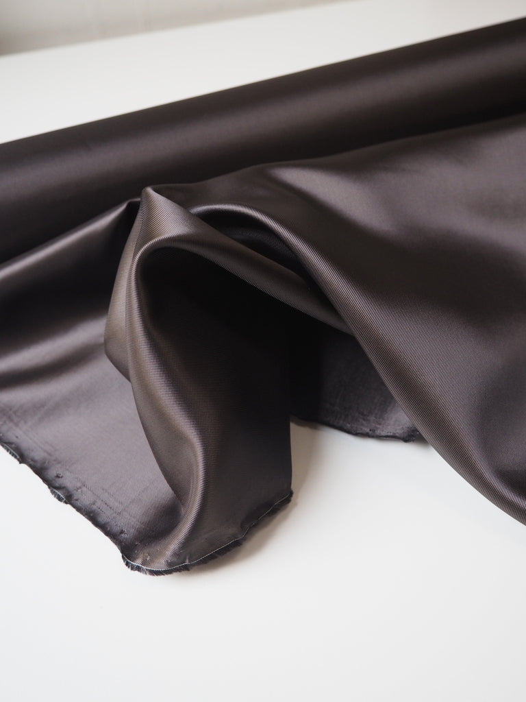 Ash Viscose Satin Twill Lining