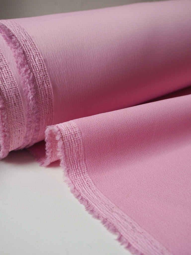 Peony Stretch Viscose/Acetate Crepe-Backed Satin