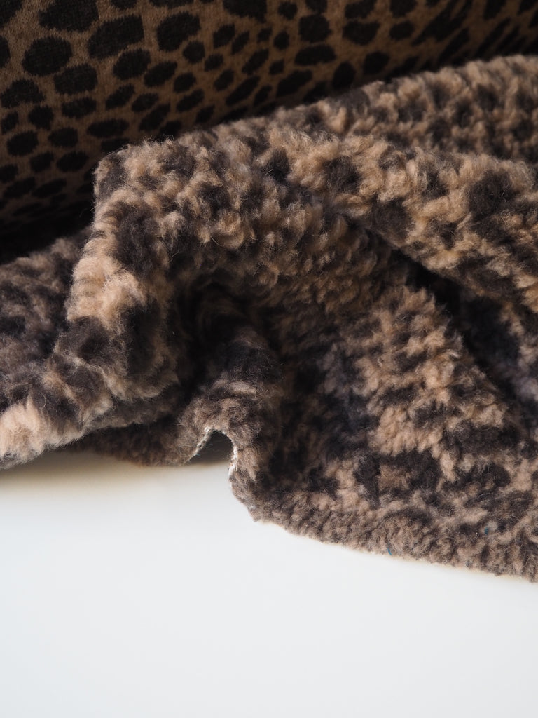 Leopard Faux Shearling