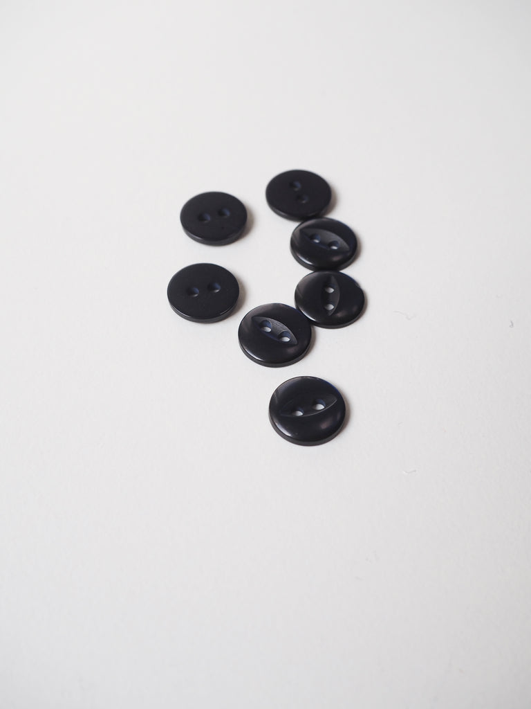 Deep Blue Buttons 11mm