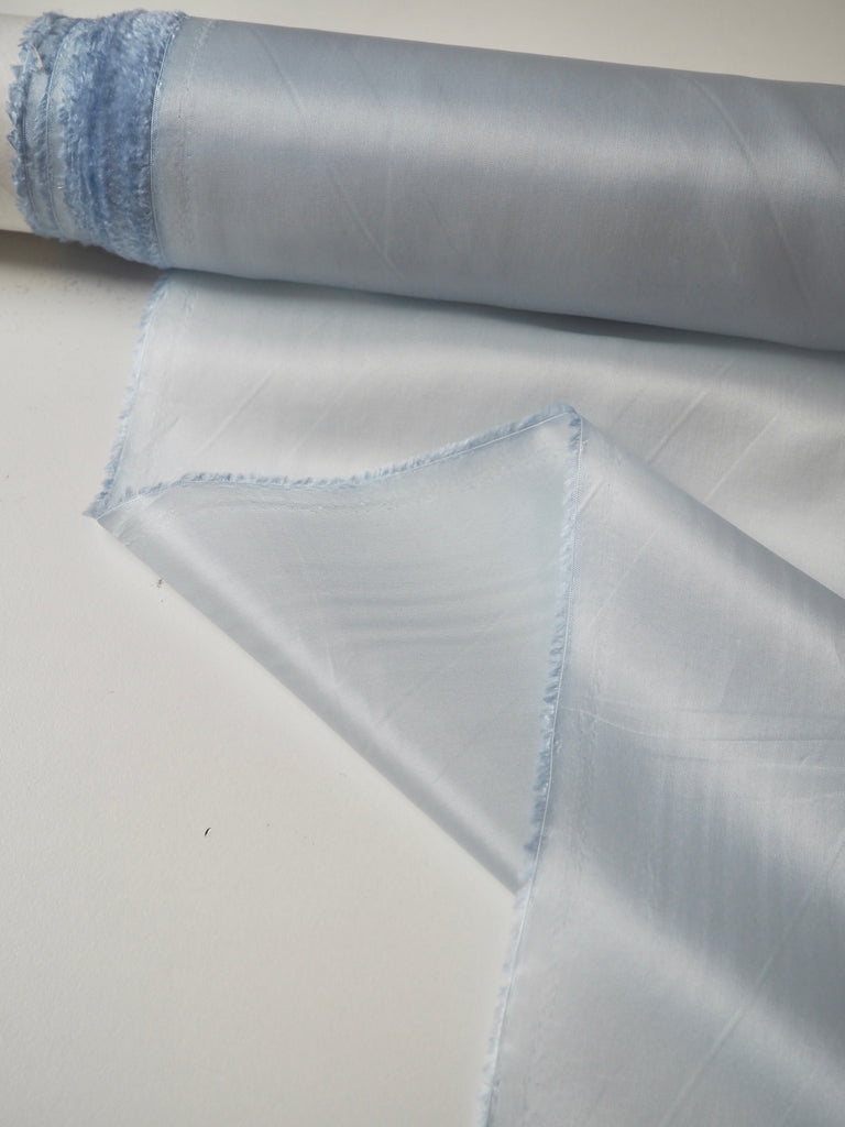 Pale Blue Light Viscose Satin Lining