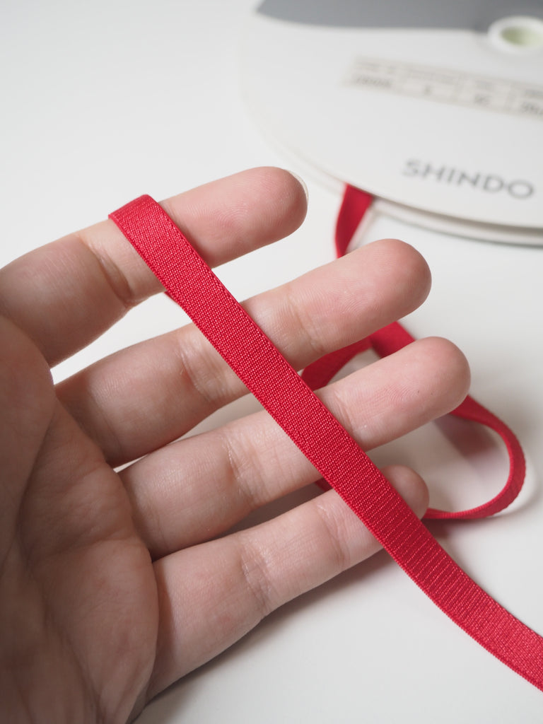 Shindo Red Satin Elastic 9mm
