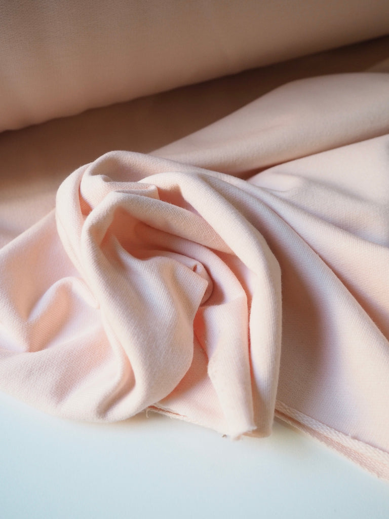 Blush Circular Organic Cotton Loopback Jersey