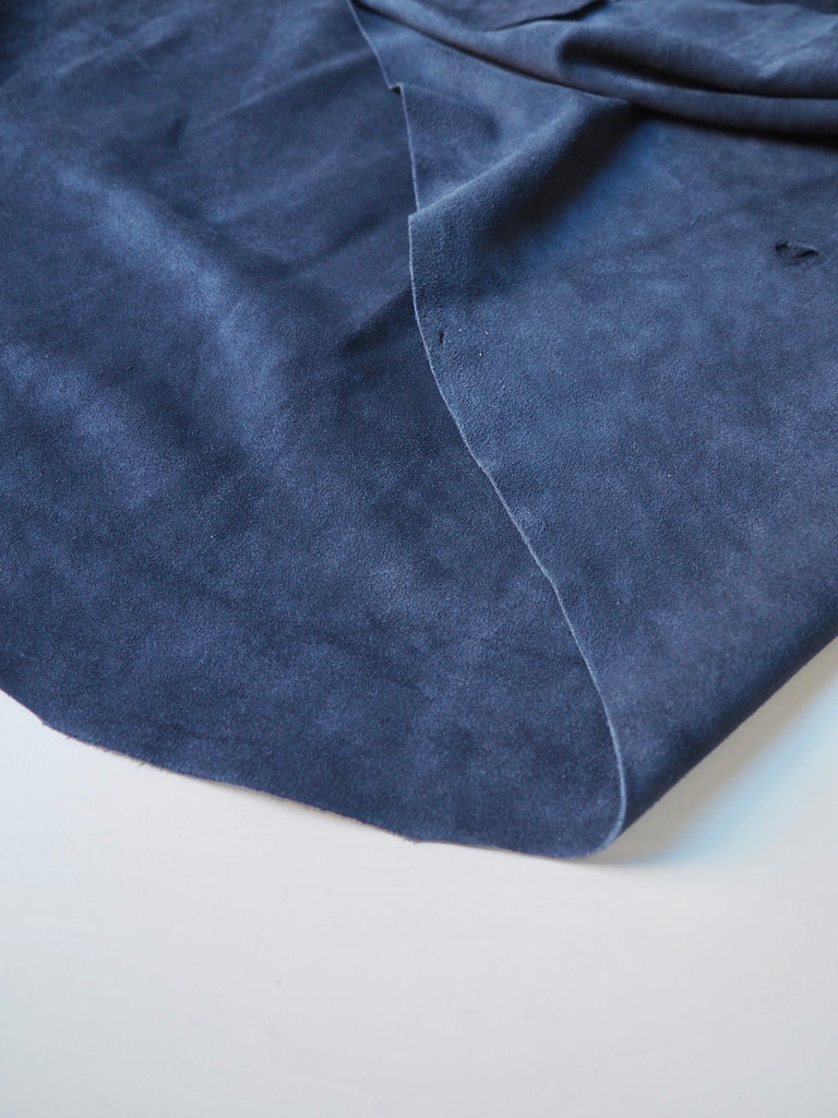 Blue Sueded Calfskin