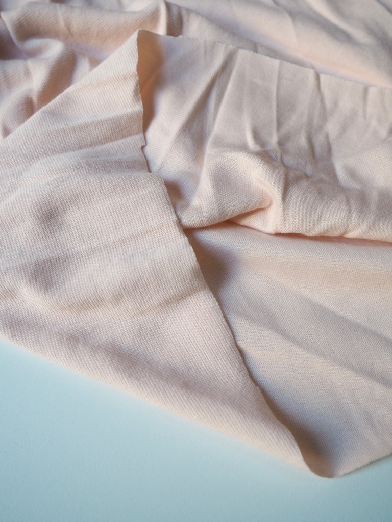 Blush Circular Organic Cotton Ribbing