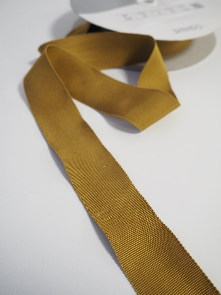 Shindo Gold Grosgrain Ribbon 30mm