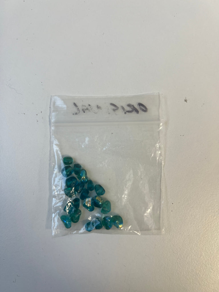 Small Teal Beads 4g