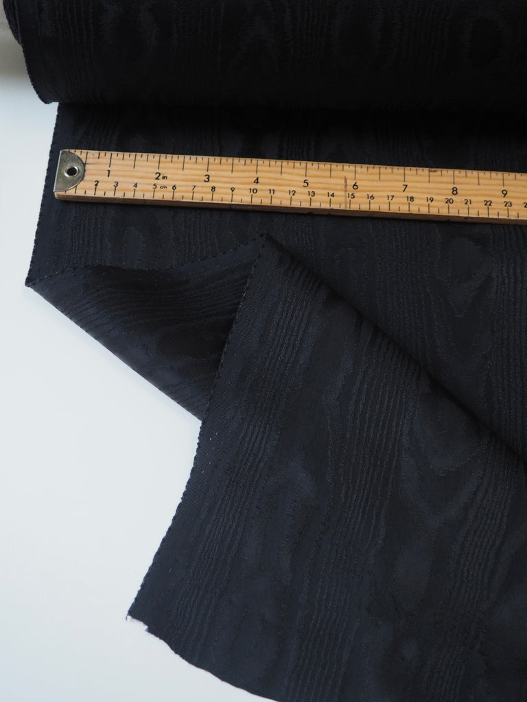 Midnight Nylon Moiré