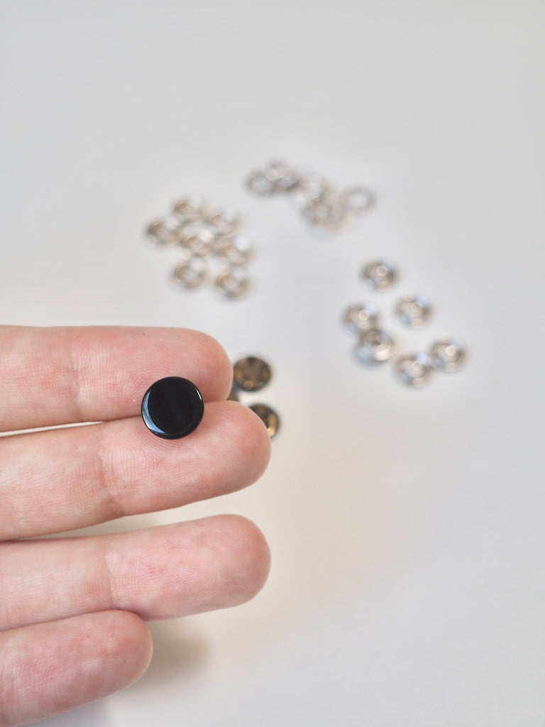 Black Press Studs 11mm/18L