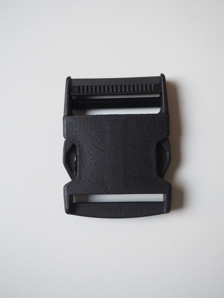 Black Squared Side Release Buckle 55mm