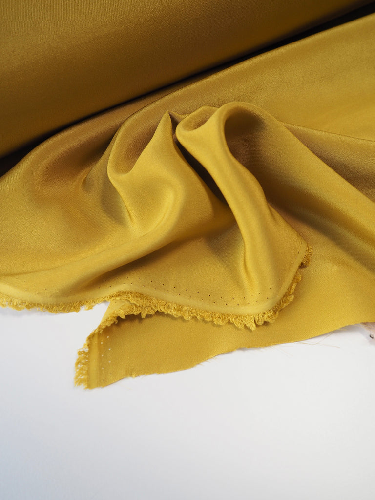 Chartreuse Silk Heavy Crepe de Chine