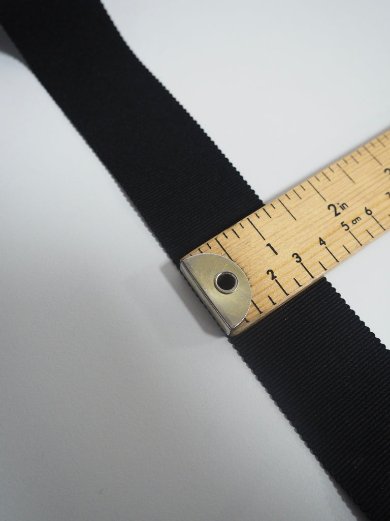 Shindo Black Grosgrain Ribbon 36mm
