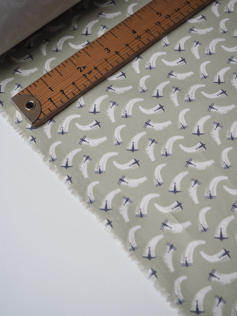 Liberty Green Flying Start Cotton Twill