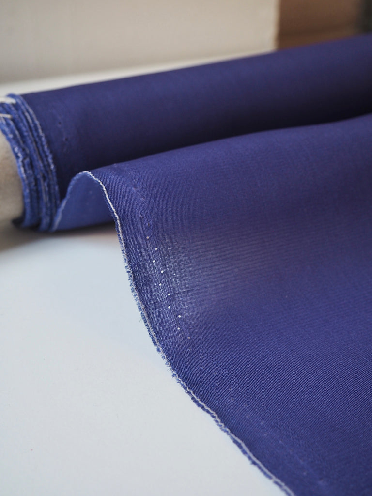 Purple Heavy Silk Organza