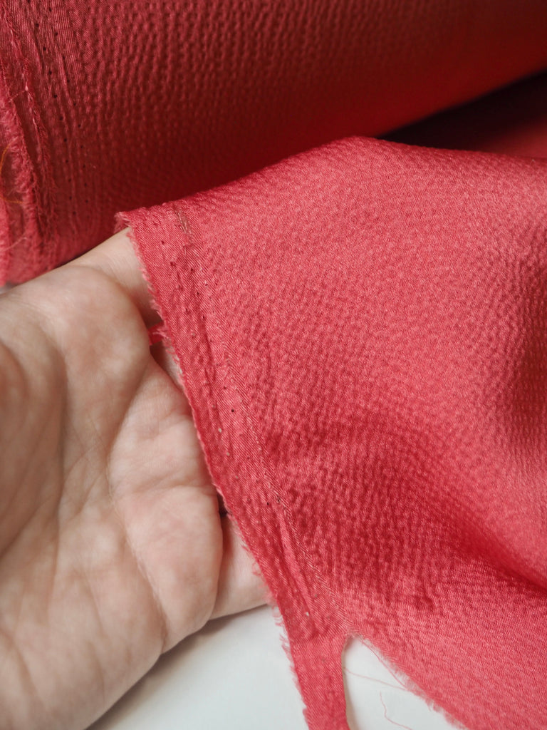 Petunia Hammered Silk Satin