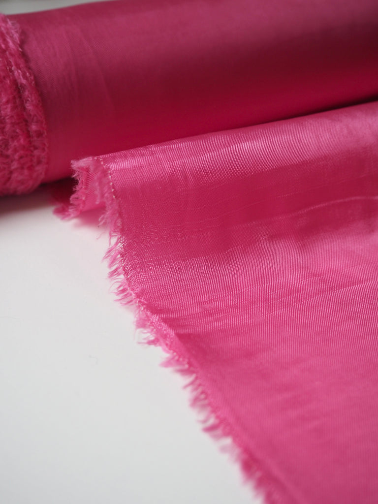 Pink Viscose Satin Twill Lining