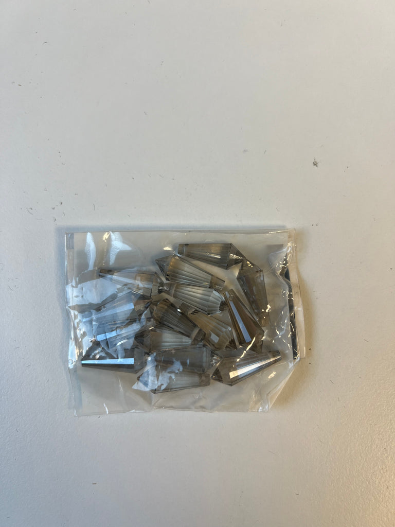 Smokey Drop Beads 18g