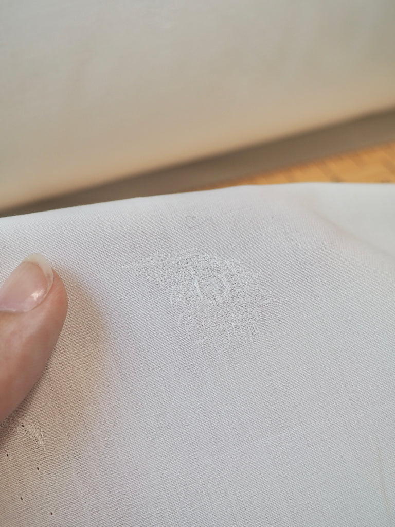 Liberty White Athena Cotton Jacquard