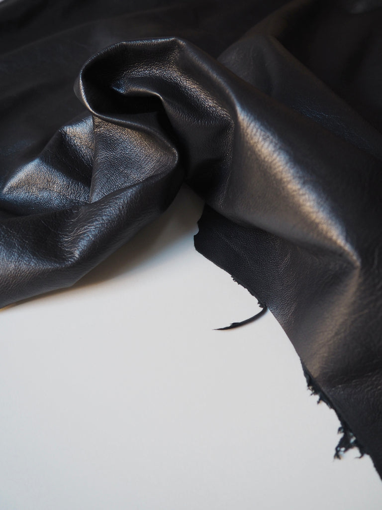 Deep Midnight Calfskin