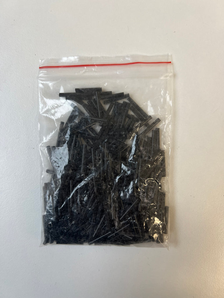 Black Tube Beads 51g
