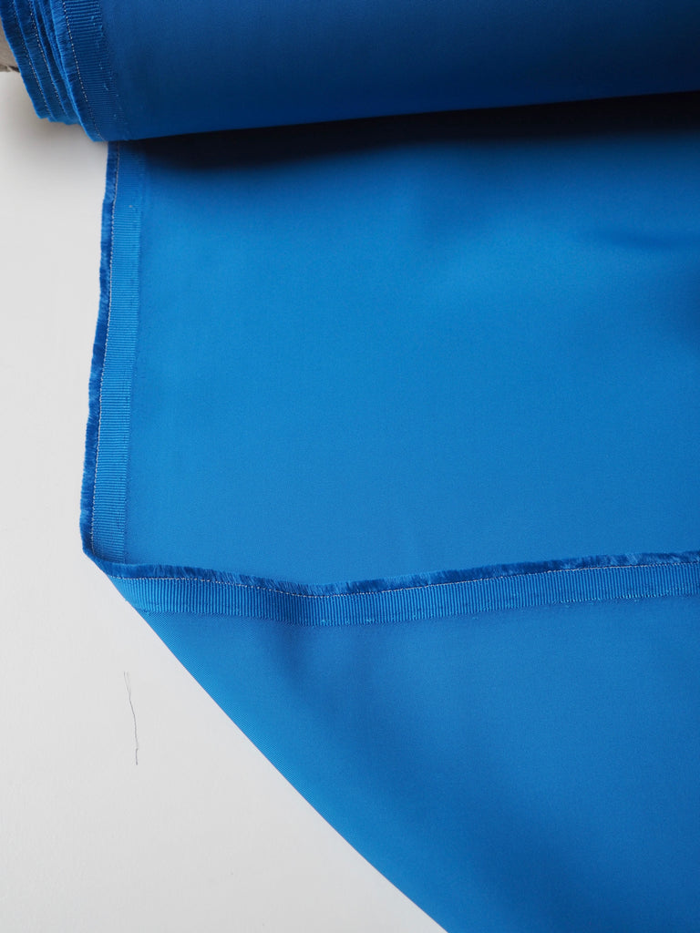 Electric Blue Viscose Sateen