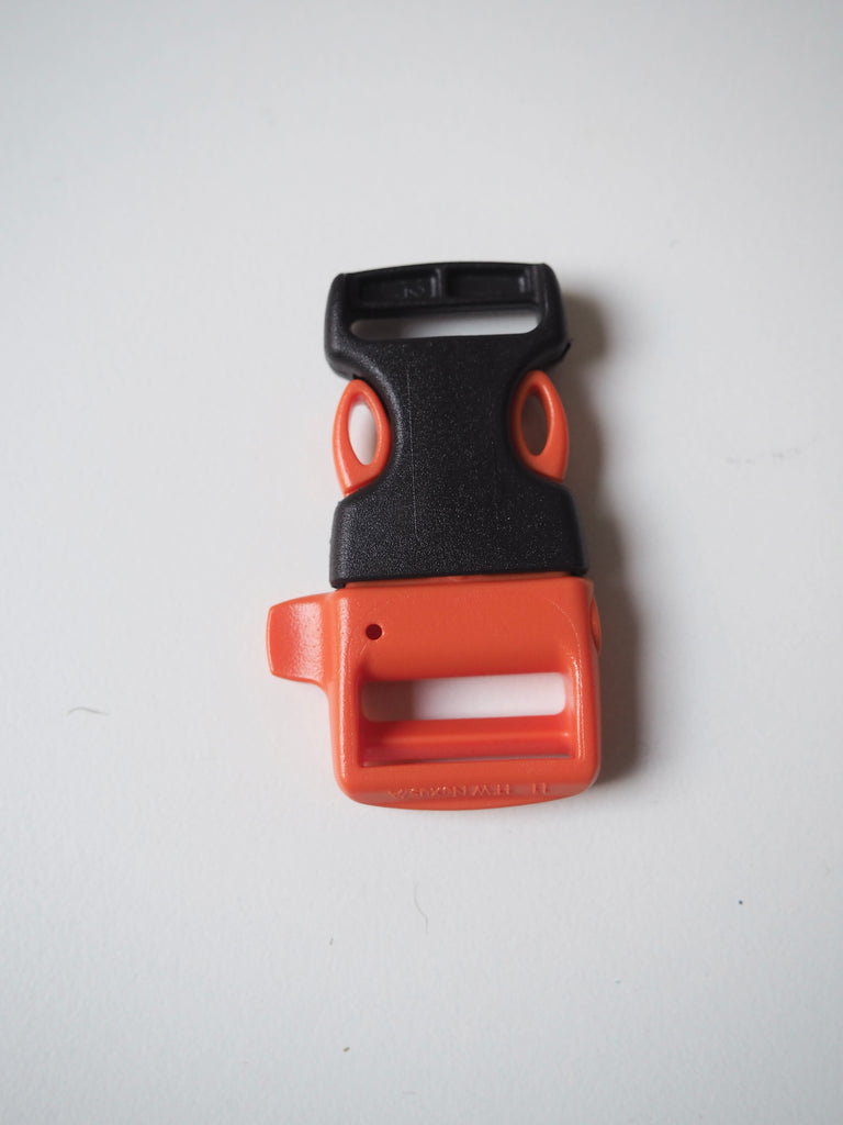 Orange + Black Side Release Buckle 20mm