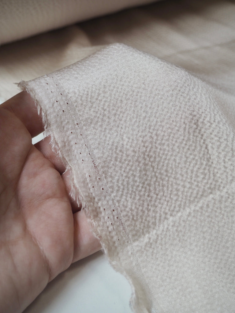 Oat Hammered Silk Satin