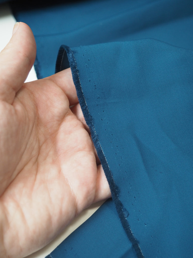 Steel Blue Viscose Twill