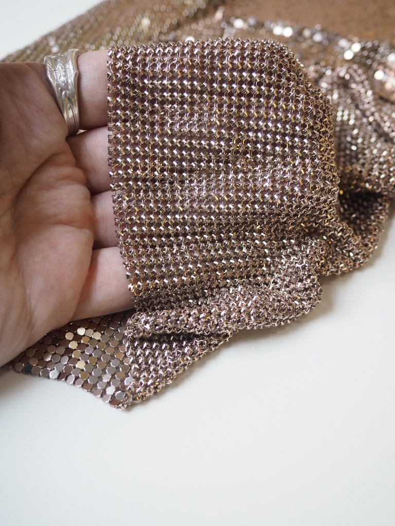 Soft Rose Gold Chainmail