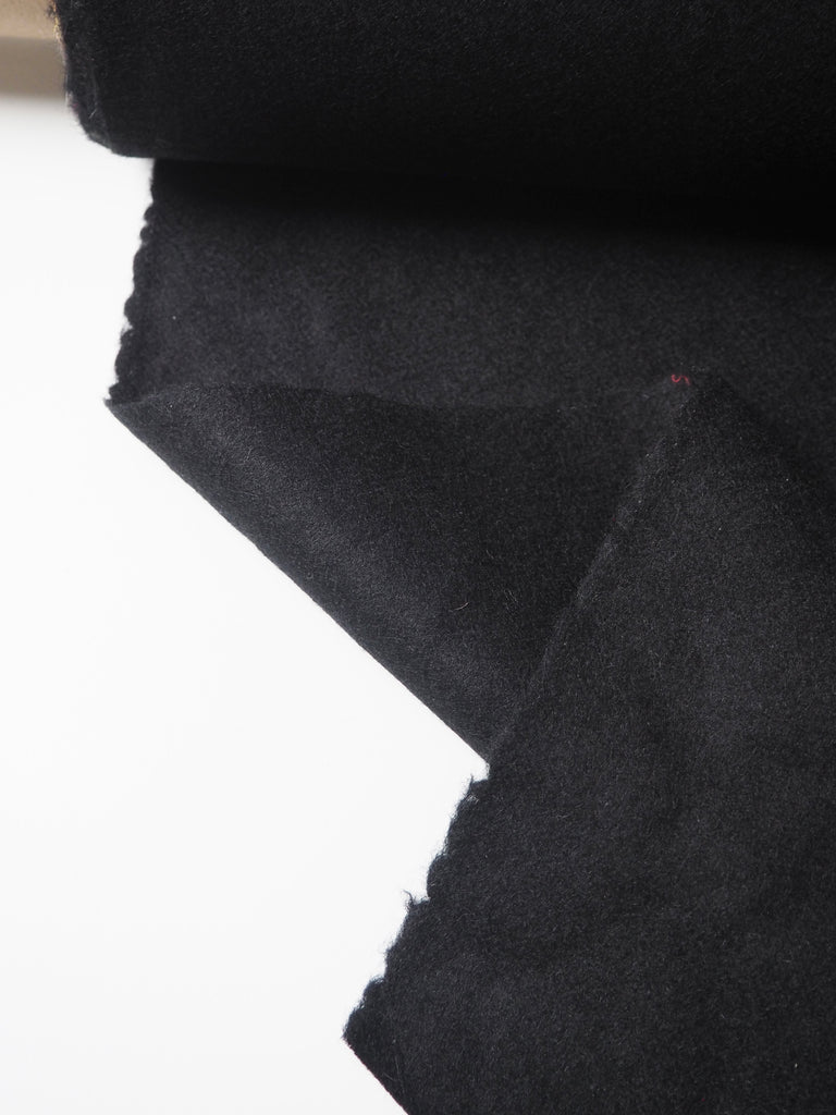 Black Wool Coating