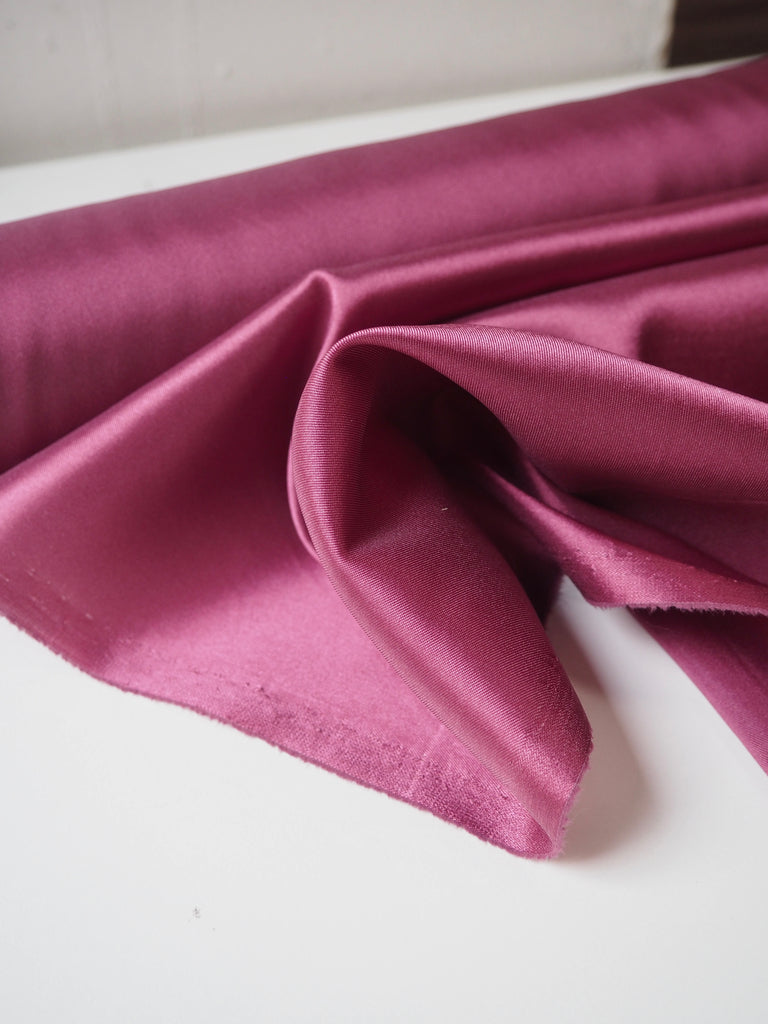 Dusty Pink Stretch Acetate Satin Twill Lining