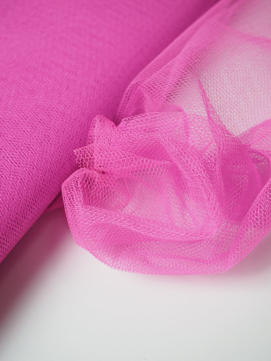 Pink Rigid Electric Pink Rigid Tulle – The New Craft House