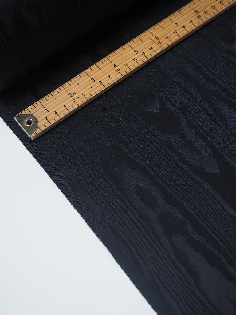 Midnight Nylon Moiré